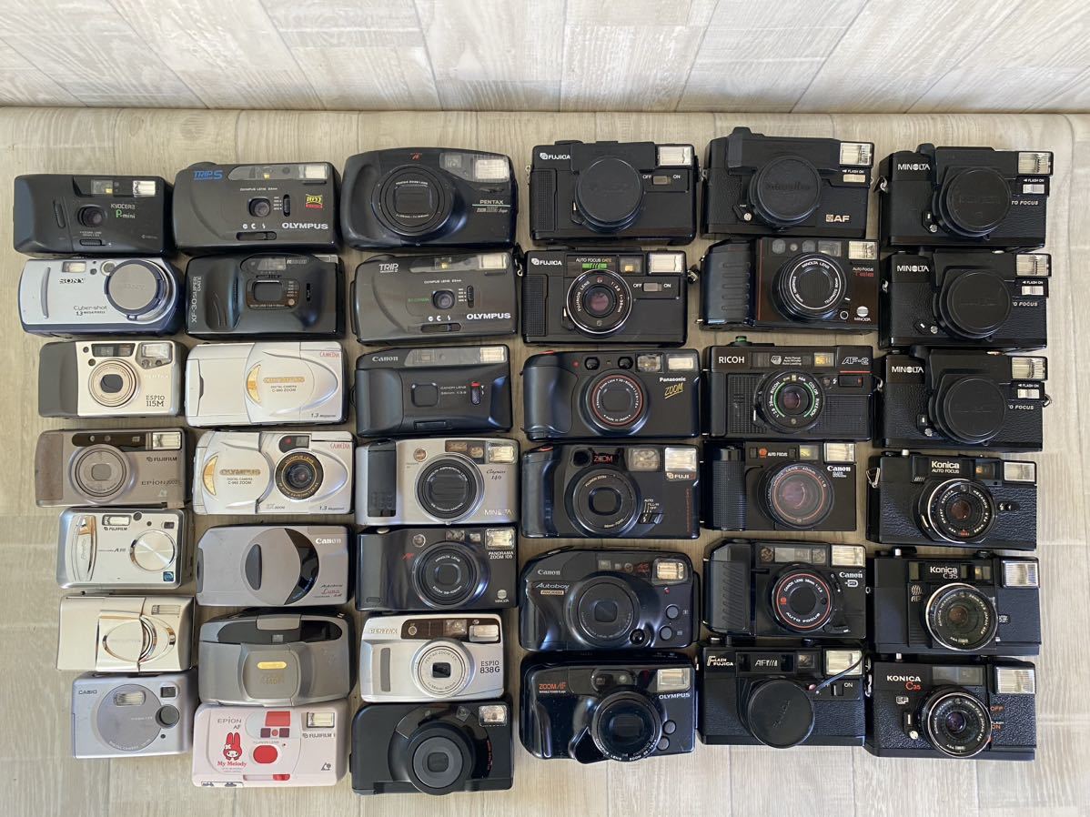 ヤフオク! -「ジャンクカメラ まとめて」(コンパクトカメラ) (フィルム