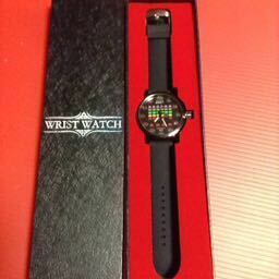 インベーダーリストウォッチ WRIST WATCH 腕時計 ☆文字盤size：約直径5㎝レトロゲーム (インテリアディスプレイに )希少品 時計 グッズ