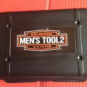 メンズ マルチ工具 MEN’S TOOL2 トーシン 携帯マルチ(折りたたみ式) ケースsize：約13×9×4㎝ 工具(折りたたみ)size：約7.5×3×1.5㎝