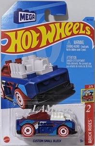 2023 #030-2 ホットウィール Custom Small Block カスタム スモール ブロック Hot Wheels Brick Rides 2/5 レゴ Lego