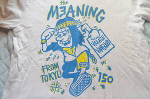 verdy★タワーレコード＆the meaning半袖tシャツ（L・白）