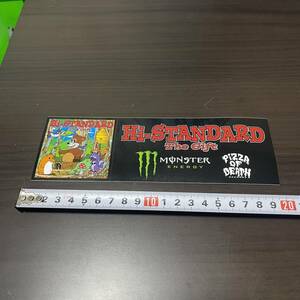[ new goods ] Monster Energy Hi-STANDARD PIZZA OF DEATH sticker 