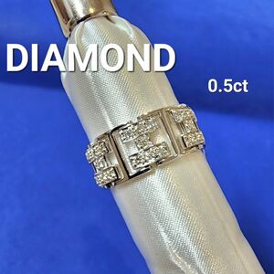 DIAMOND ダイヤモンド 0.5ct K18 指輪 リング ジュエリー