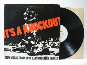 【LP】 V.A.(BOSTON, MOTHER'S FINEST 他) / ●白プロモ● IT'S A KNOCKOUT US盤