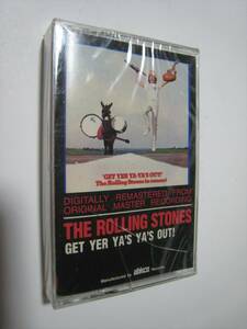 【カセットテープ】 THE ROLLING STONES / ★未開封★ GET YER YA'S YA'S OUT US ローリング・ストーンズ ゲット・ヤー・ヤ・ヤズ・アウト