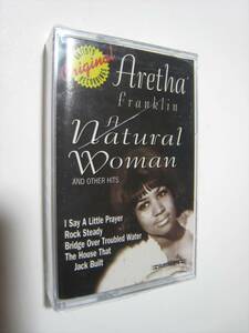 【カセットテープ】 ARETHA FRANKLIN / ★未開封★ A NATURAL WOMAN AND OTHER HITS US版 アレサ・フランクリン