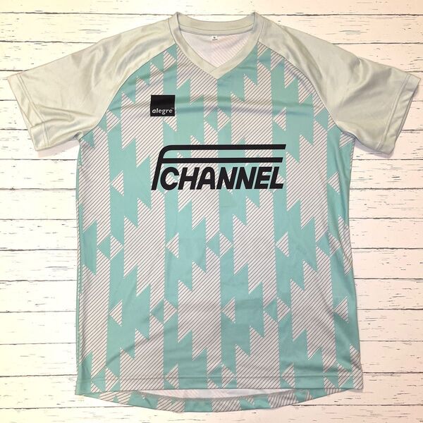 値下げ!良品【alegre】アレグレ フットサル ウエア ユニフォーム(F17-1)TURQUOISE