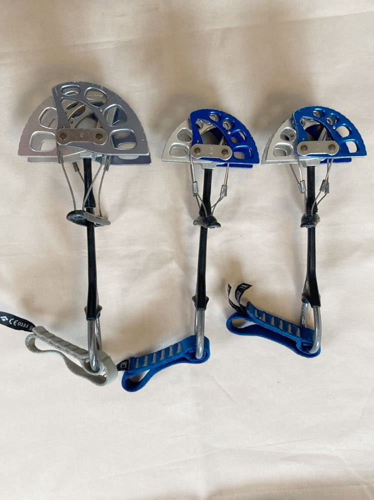 高級感 キャメロットC4 ブラックダイヤモンド #5グリーン 中古 登山