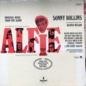 "Alfie" Sonny Rollins and Oliver Nelson / 赤顔、ステレオ、美盤