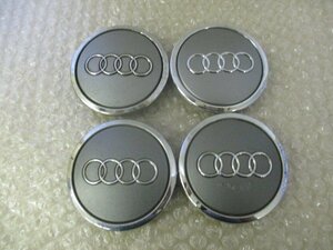 AUDI アウディ 純正 アルミホイール用 センターキャップ 中古４個/４枚