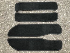 # free shipping # Toyota Alphard / Vellfire 30 series step mat black plain entrance Japan production new goods ( year :H27 year 1 month ~ present )