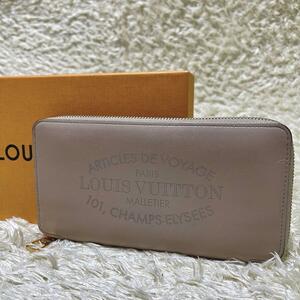 【美品】ルイヴィトン ポルトフォイユ・イエナ パルナセア ラウンドファスナー ガレ　ラウンドファスナー　ゴールド金具　LOUIS VUITTON