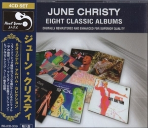 ■□June Christyジューン・クリスティ/June Christy Eight Classic Albums Box set（4枚組)□■