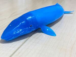 新品 くじら&Co. WHALES&Co. ビッグ シロナガスクジラ 暗やみで光 くじら フィギュア デアゴスティーニ 海の生き物 ブックレット付