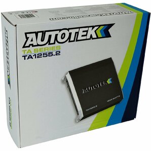 ■USA Audio■オートテック AUTOTEK TAシリーズ ●TA-1255.2, 2ch Class AB Max.1200W ●保証付●税込の画像6