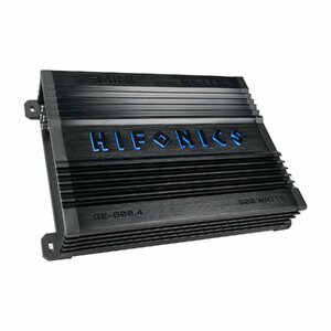 ■USA Audio■ハイフォニックス HIFONICS GE-800.4 ●GEMINI ELITE (ジェミニ・エリート）シリーズ ●Class AB 4ch●Max.800W ●保証付●税