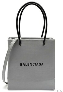 BALENCIAGA バレンシアガ トートバッグ ショルダーバッグ ロゴ レザー