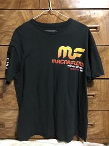 MAGNAFLOW 半袖 Tシャツ マグナフロー 黒 ブラック サイズXL マフラー ホンジュラス製 オーバーサイズ