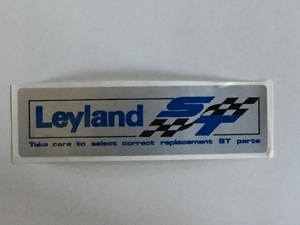 ローバーミニ　LEYLAND ロッカーカバーステッカー　LMG1017　kenz