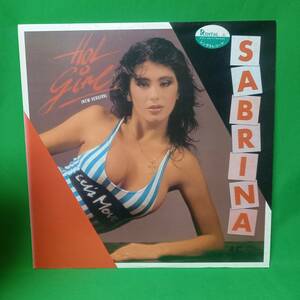 国内盤 12' レコード Sabrina - Hot Girl