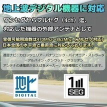 即発！ GY2010 コムテック 地デジ フィルムアンテナ GT13 カプラ コードセット 取説 ガラスクリーナー付 送料無料 ▲L2GT13_画像2