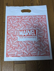 マーベル marvel ビニール袋 袋 AGE OF HEROES EXHIBITION