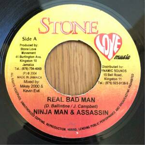 送料込み★人気曲 BAD FUL Riddim!! REAL BAD MAN/NINJA MAN&ASSASSIN★