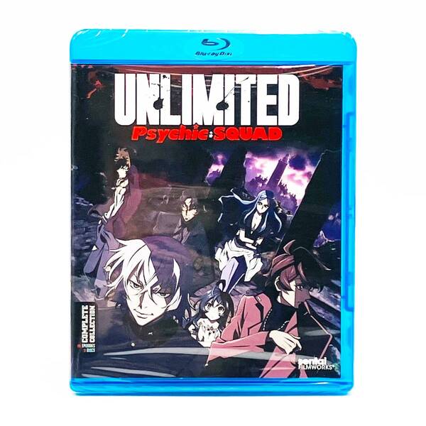 【送料込】THE UNLIMITED 兵部京介 全12話 (北米版 ブルーレイ) Unlimited Psychic Squad blu-ray BD