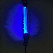 ledマーカーライト 反射 リフレクター 安全 ナイトマーカー ランプ フック付き 電池式 ランキング 通学 ブルー_画像6