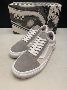 【新品】VANS SKATE OLD SKOOL CLOUD US9.0 27.0cm ヴァンズ バンズ スケート オールドスクール クラウド スウェード グレー ホワイト