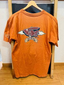 希少VANS made in usa Tシャツ ビッグバックロゴ　 アメリカ製 タグ Tシャツ 