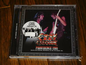 未開封新品 OZZY OSBOURNE / PROVIDENCE 1981 初回ナンバリングステッカー付 ZODIAC Randy Rhoads Rudy Sarzo Tommy Aldridge