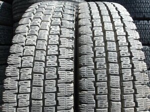 K266 送料無料 6.00R15 冬2本セット スタッドレス LT 8PR 600R15 600-15 BRIDGESTONE BLIZZAK W969 チューブレス