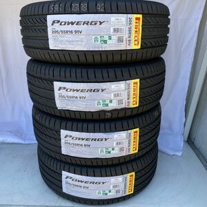 即納 最短翌日スピード発送 処分価格 2023年製 新品 ピレリ POWERGY パワジー 205/55R16 4本 205/55-16 個人宅OK 正規輸入品 送料無料