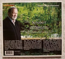 【未開封】ジャン＝クロード・ペヌティエ Jean-Claude Pennetier Schubert: Piano Sonatas No.20 Op.78 D.894, No.22 D.959 MIR119_画像2