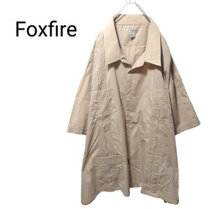 【Foxfire】VINTAGE 刺繍入り キューバシャツ A-1029