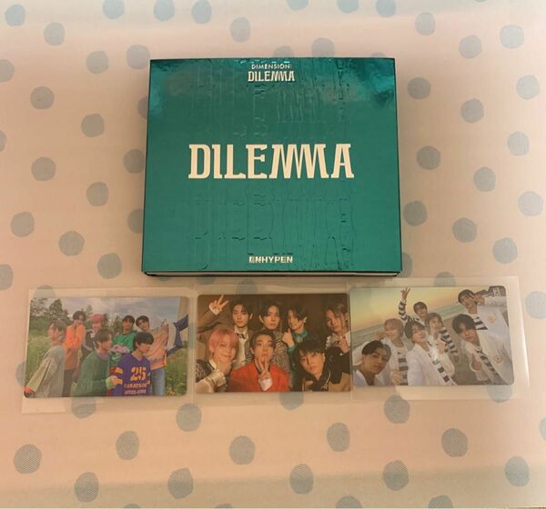 ENHYPEN CD DILEMMA essential オールトレカ コンプリート セット