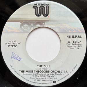 【試聴 7inch】The Mike Theodore Orchestra / The Bull 7インチ 45 muro koco フリーソウル サバービア 