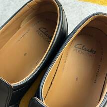 【美品】Clarks クラークス　Flex Light ブラックレザーシューズ　ビジネスシューズ 革靴 _画像5