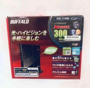 BUFFALO バッファロー 無線LAN wifiルーター　WHR-G301NA