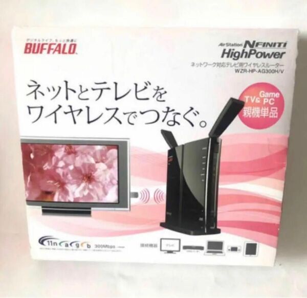 BUFFALO wifiルーター 無線LAN WZR-HP-AG300h/V