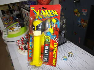 ** out of print! cool!* X men [uruva Lynn. BIG chewing gum dispenser ] ultra rare!*boxman_77