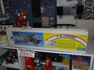 ** super power!* out of print?*1/24 Balsa plain [F-18 Hornet ] unopened *..[boxman_77]