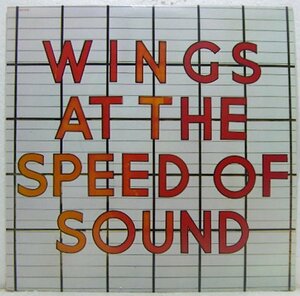 LP,WINGS　AT THE SPEED OF SOUND　米盤