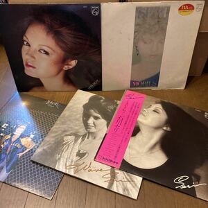 石川セリ LPレコード まとめて 5枚セット Mobius. BEST. WAVE. 気まぐれ.ときどき私は Seri Ishikawa 荒井由実 下田逸郎