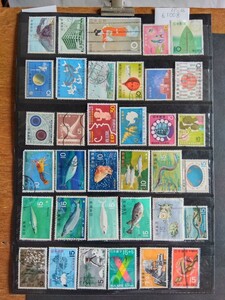 61008使用済み・1965~66年記念、特殊切手・35種
