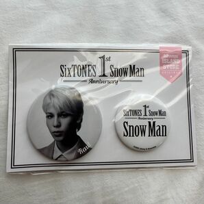 Snow Man 1st Anniversary 缶バッジ ラウール