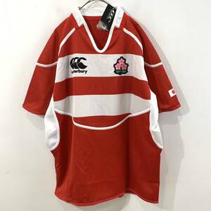 新品未使用タグ付き Canterbury ラグビー JAPAN 1st REPLICA JERSEY 日本代表 桜 背番号14 カンタベリー【レターパックプラス郵送可】D