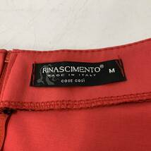 RINA SCIMENTO イタリア製 ドレス キャミワンピース ノースリーブワンピース リボン デザイン ベルト リナシメント【送料一律/同梱可能】G_画像9