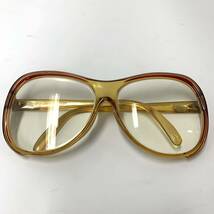 70s VINTAGE Christian Dior ドイツ製 眼鏡 メガネ 2125A 80 希少 レア 度入り クリスチャンディオール【レターパックプラス郵送可】#104_画像1